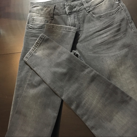 NWT Maje Skinny Taille Haute Grey Jeans size 24 - Picture 8 of 12